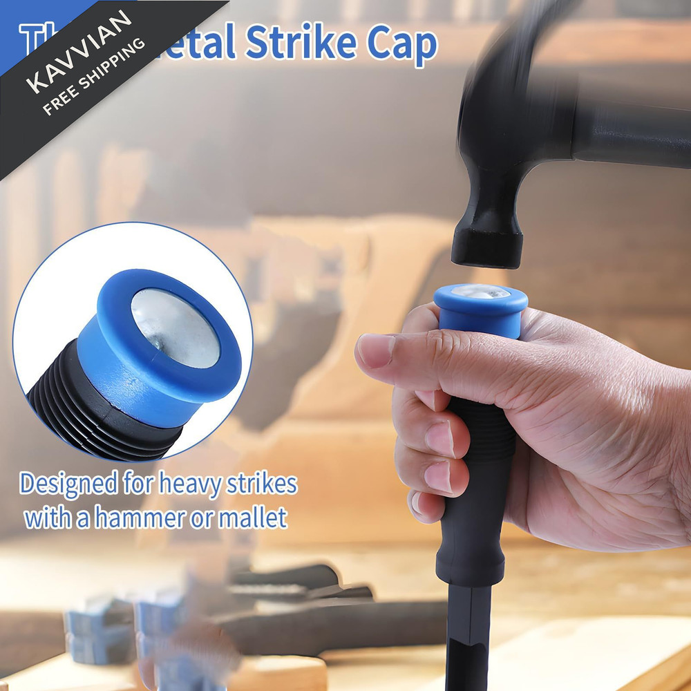 SYWAN Corner Chisel, 90° Square Mortise Chisel 8mm 12mm Hinge 8mm,