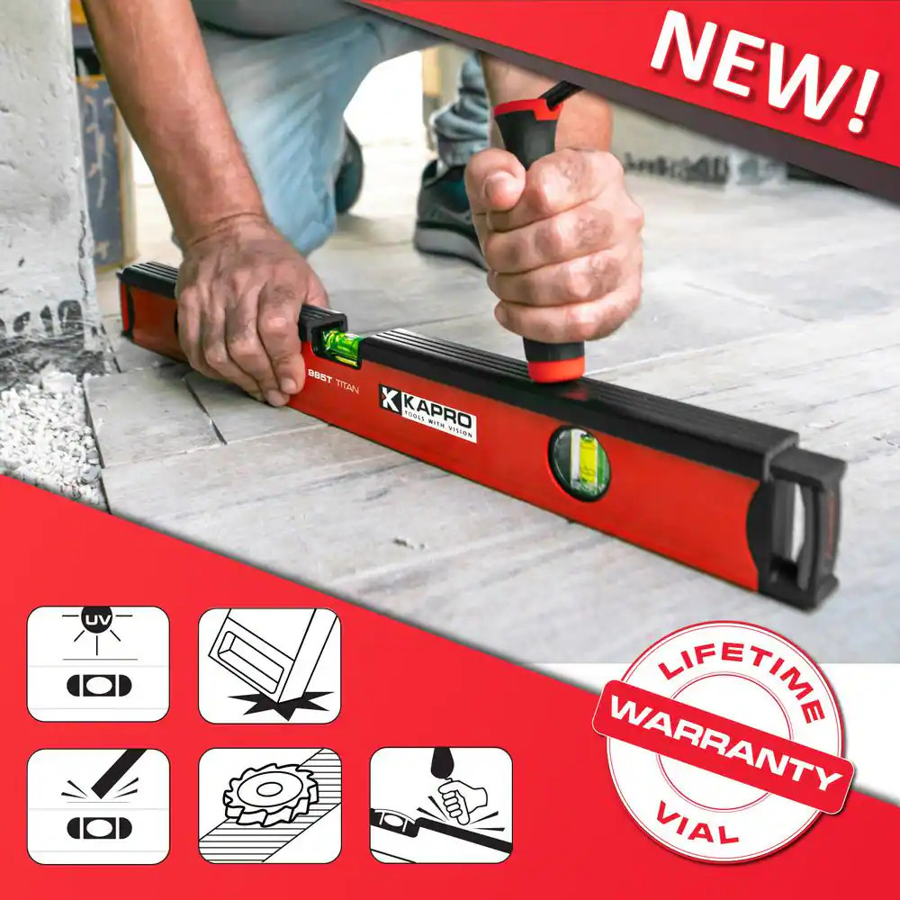 985T Titan 48 In. Mason Box Level