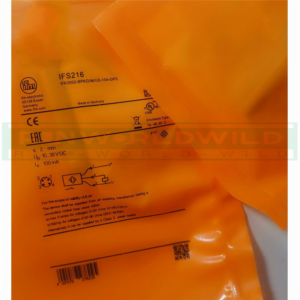 QTY:1 NEW FOR IFM IFS216 Proximity switch sensor