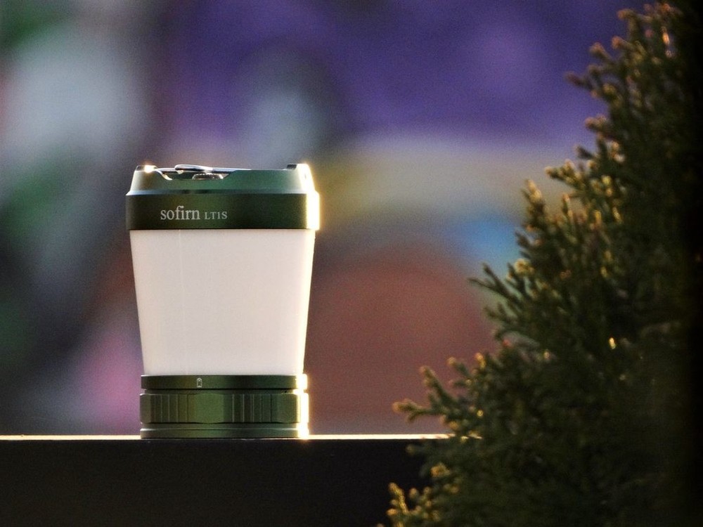 Sofirn LT1S LED Rechargeable Lantern, Adjustable Warm/Cool White/Red (Green)