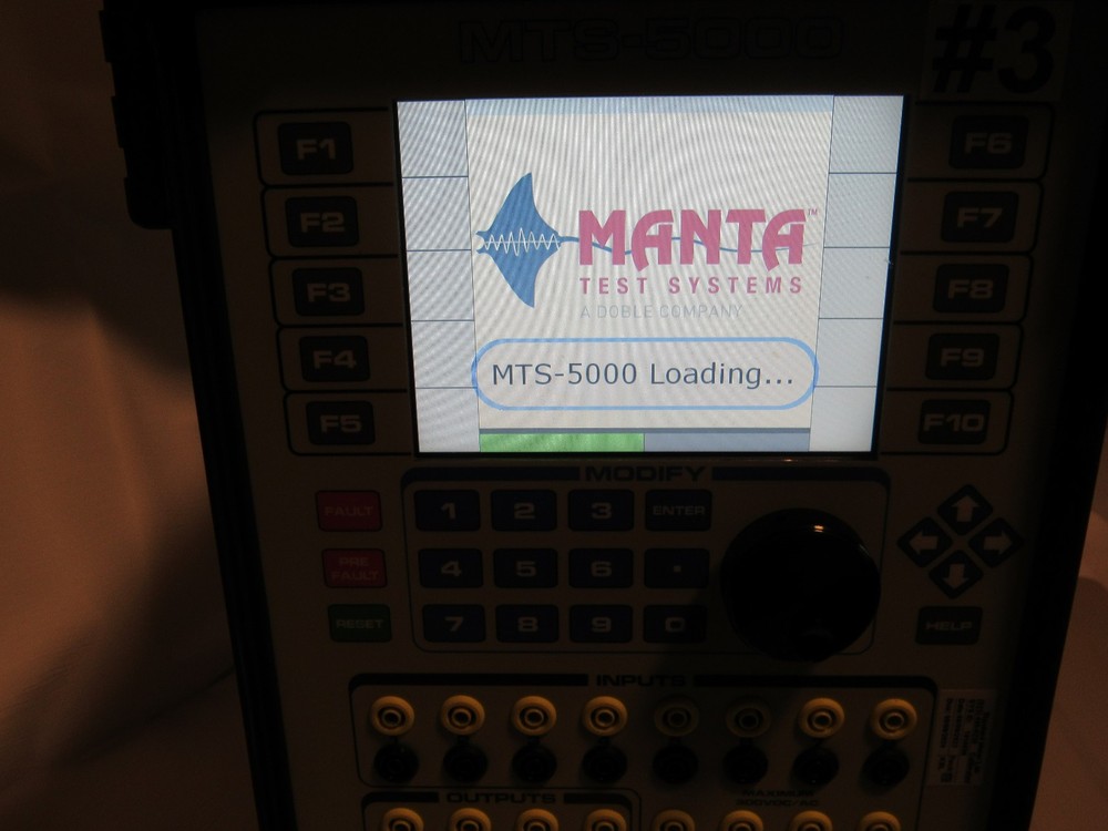Manta Protective Relay Test Systems MTS-5000