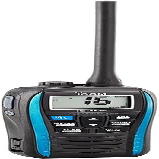 VHF-HH, Float+Flash, USB, 5 Watt, Blue