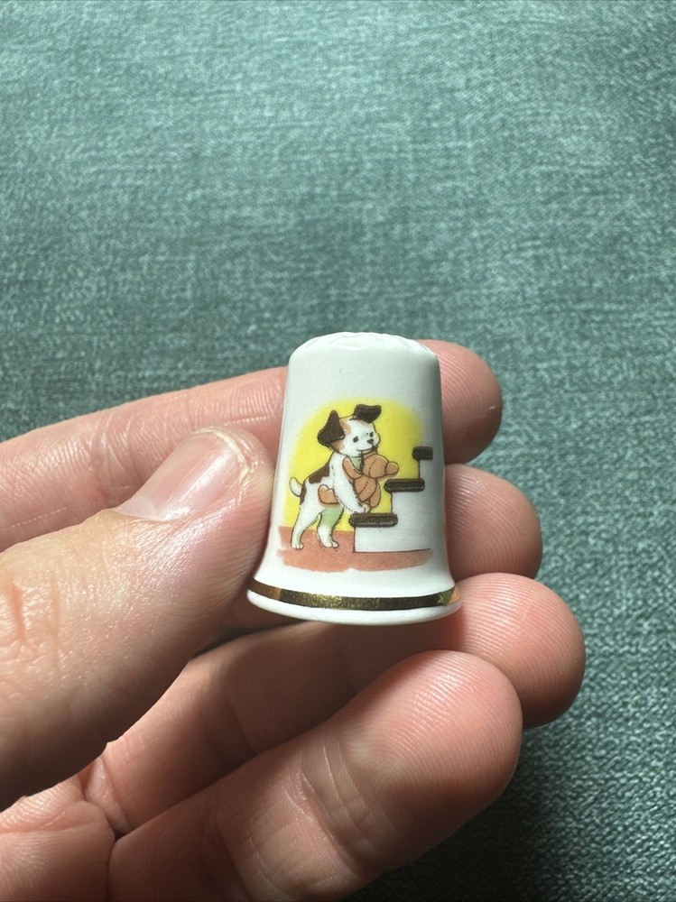 Vintage Bone China Thimble