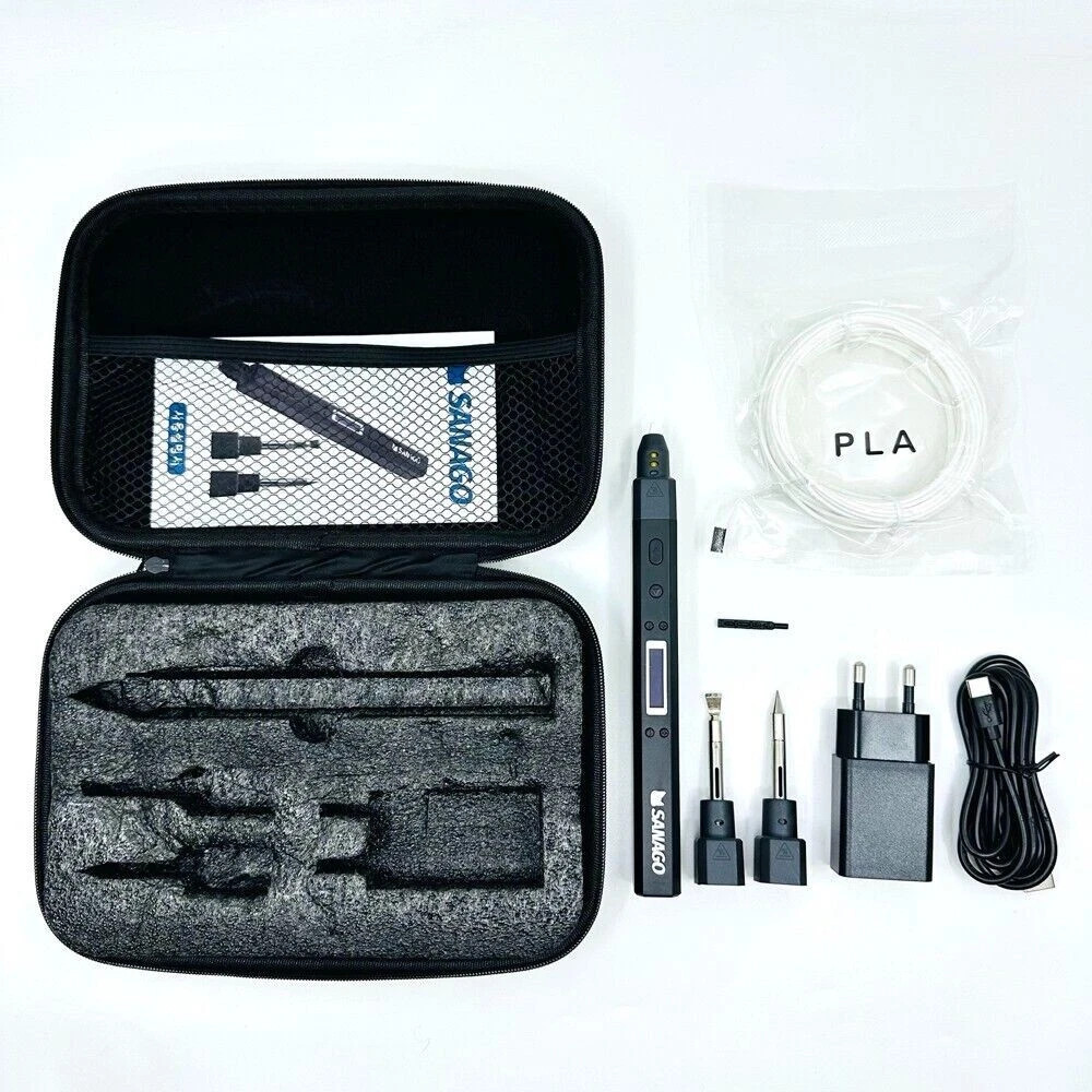 SANAGO New Sanago Premium 3D Pen Set 3 Type Module Replaceable Korean Artists