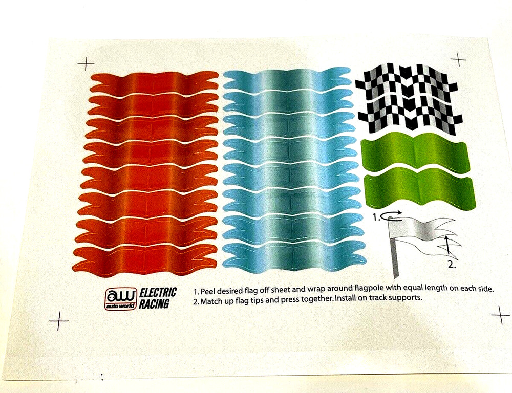 Auto World AW 1/64 Stickers New