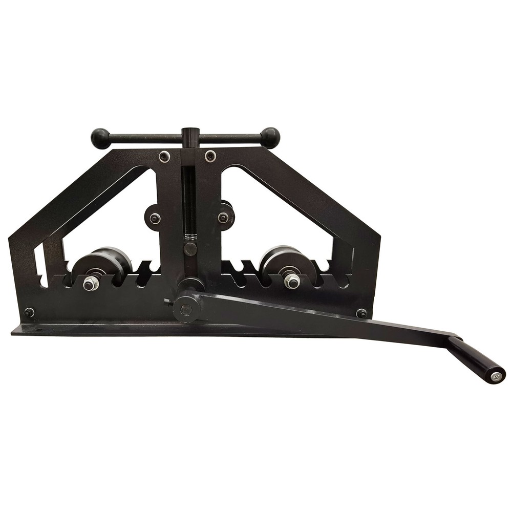 Hand-Operated Roll Bender Adjustable Angle Pipe Bending Tool for Plumbing & DIY