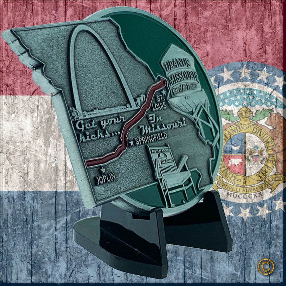 RT 66 Missouri Challenge Coin
