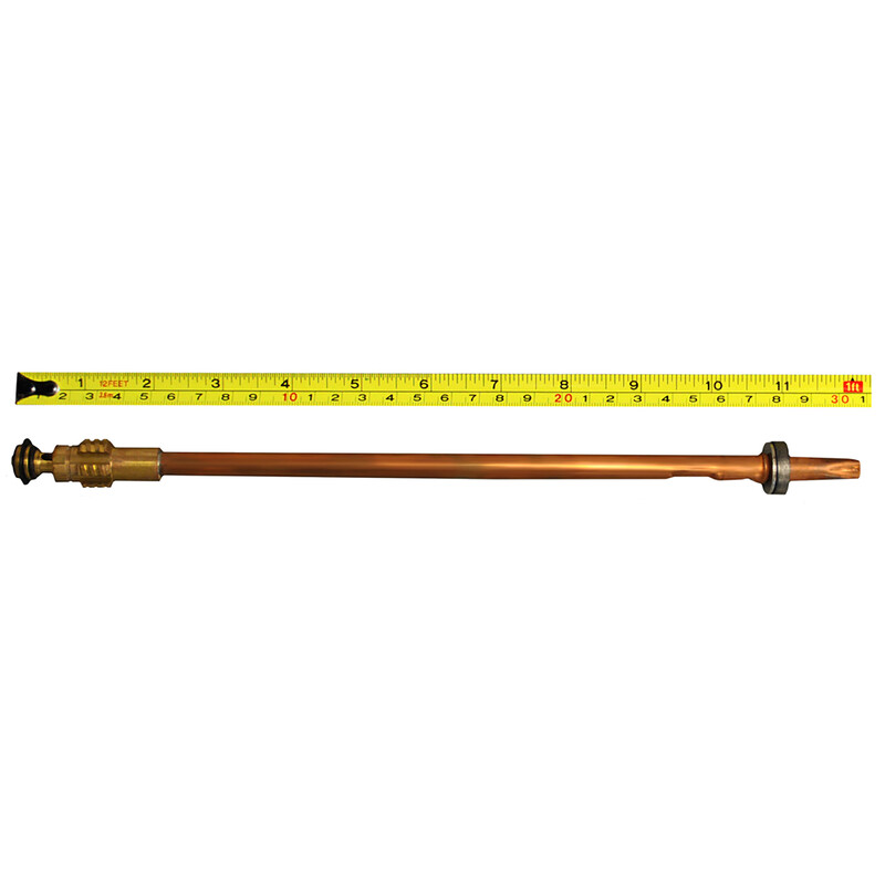 Prier M-123-4093 Mansfield Style Wall Hydrant Stem Assembly 8 in.