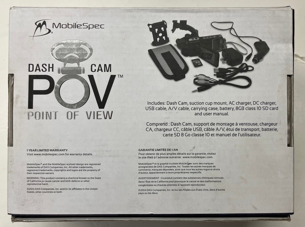 MobileSpec Dash Cam POV (MSDASHCAM)