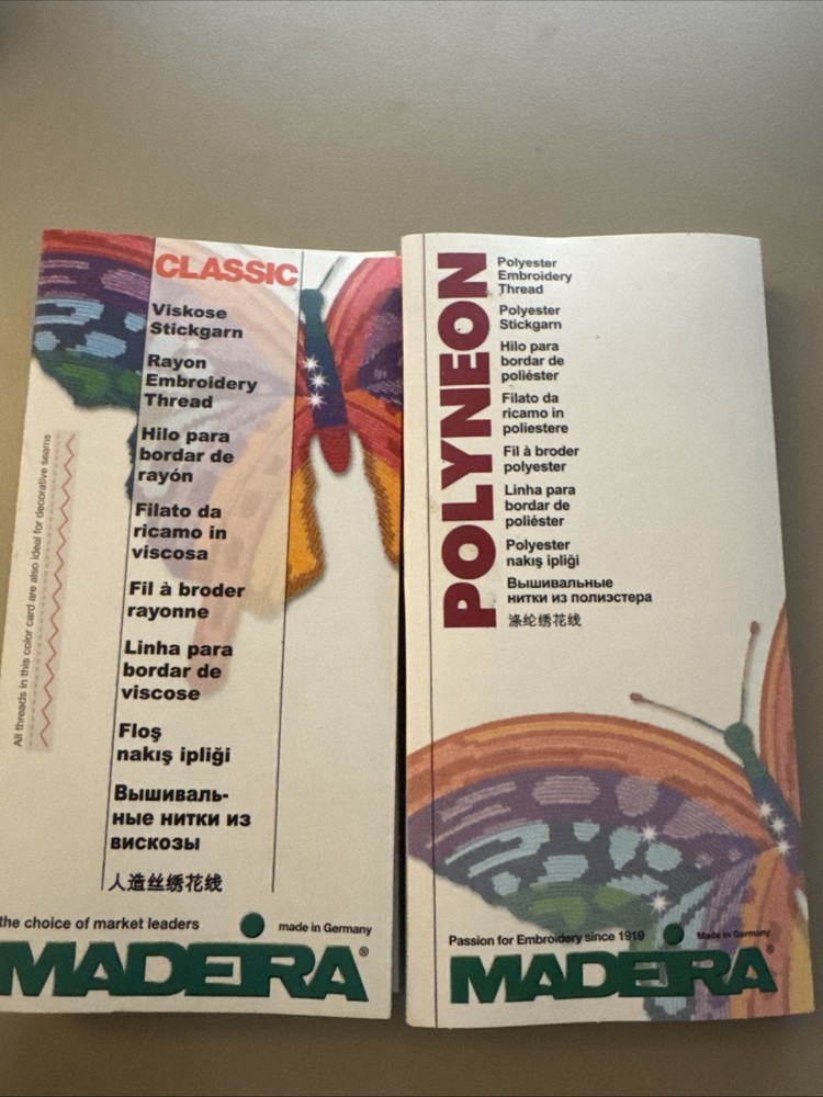 Madeira Rayon Color Card