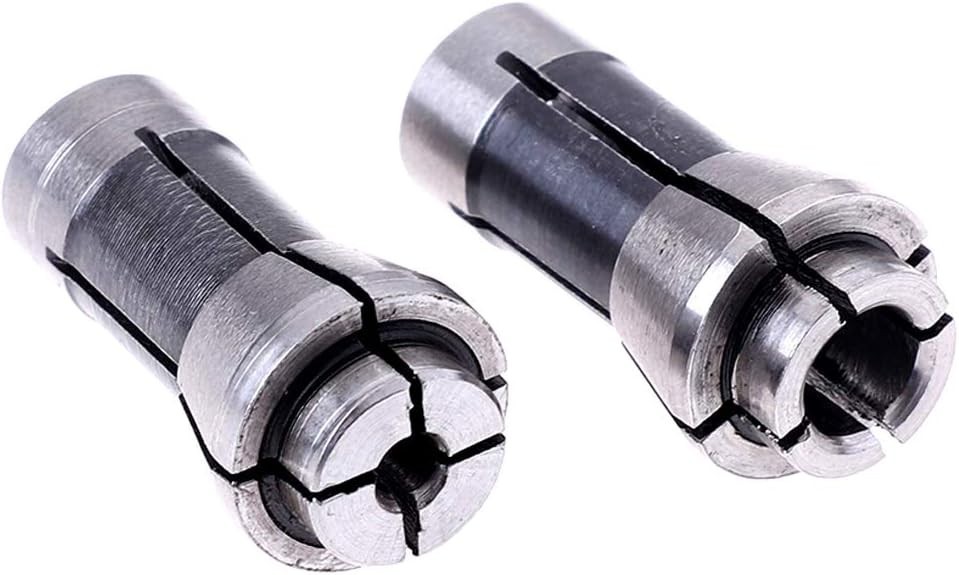 Versatile 4 Pack Die Grinder Collet and Adapter - 1/8" & 1/4" Compatible