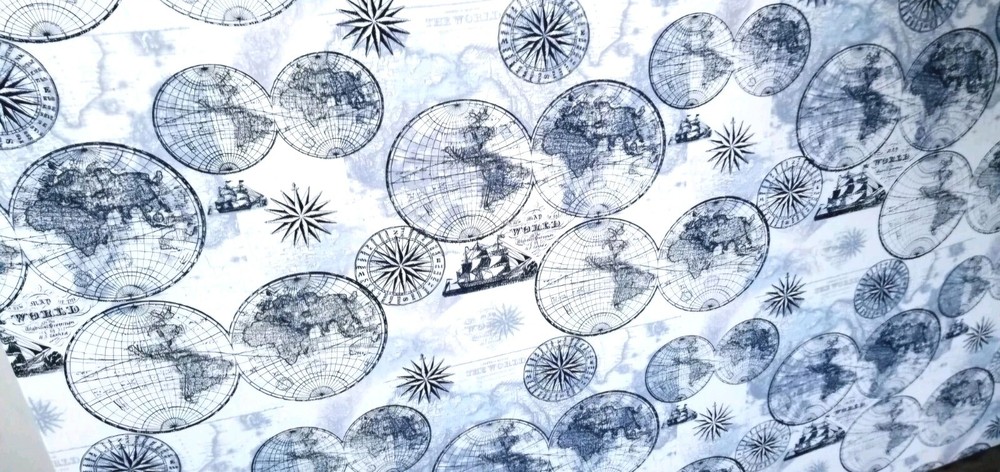 Global Maps Sound Absorbing Acoustic Wall Panel