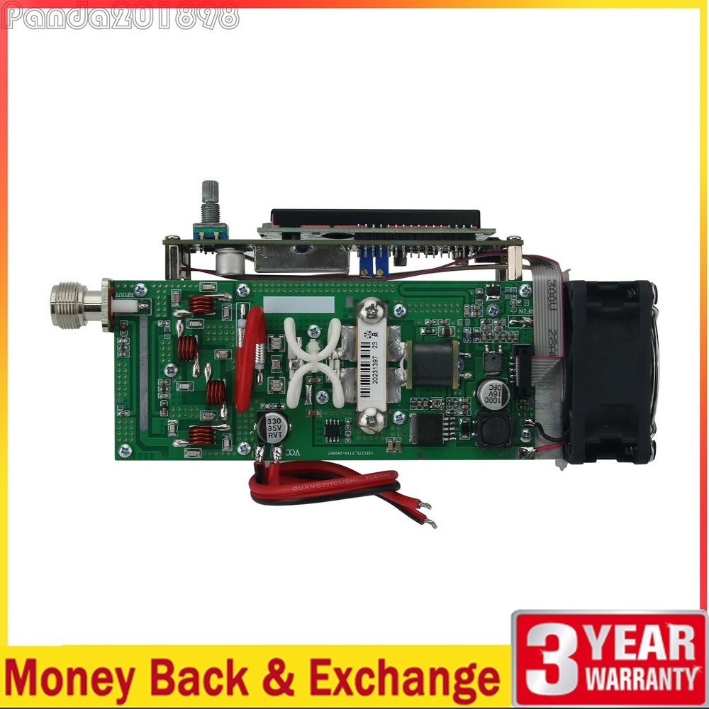 0-150W 83-108MHz Adjustable Stereo FM Transmitter for Ham Radio Station