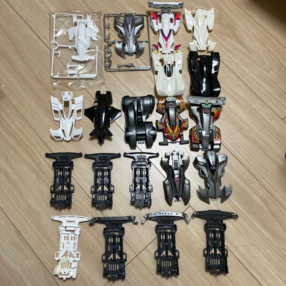 Mini 4Wd Body Chassis Set