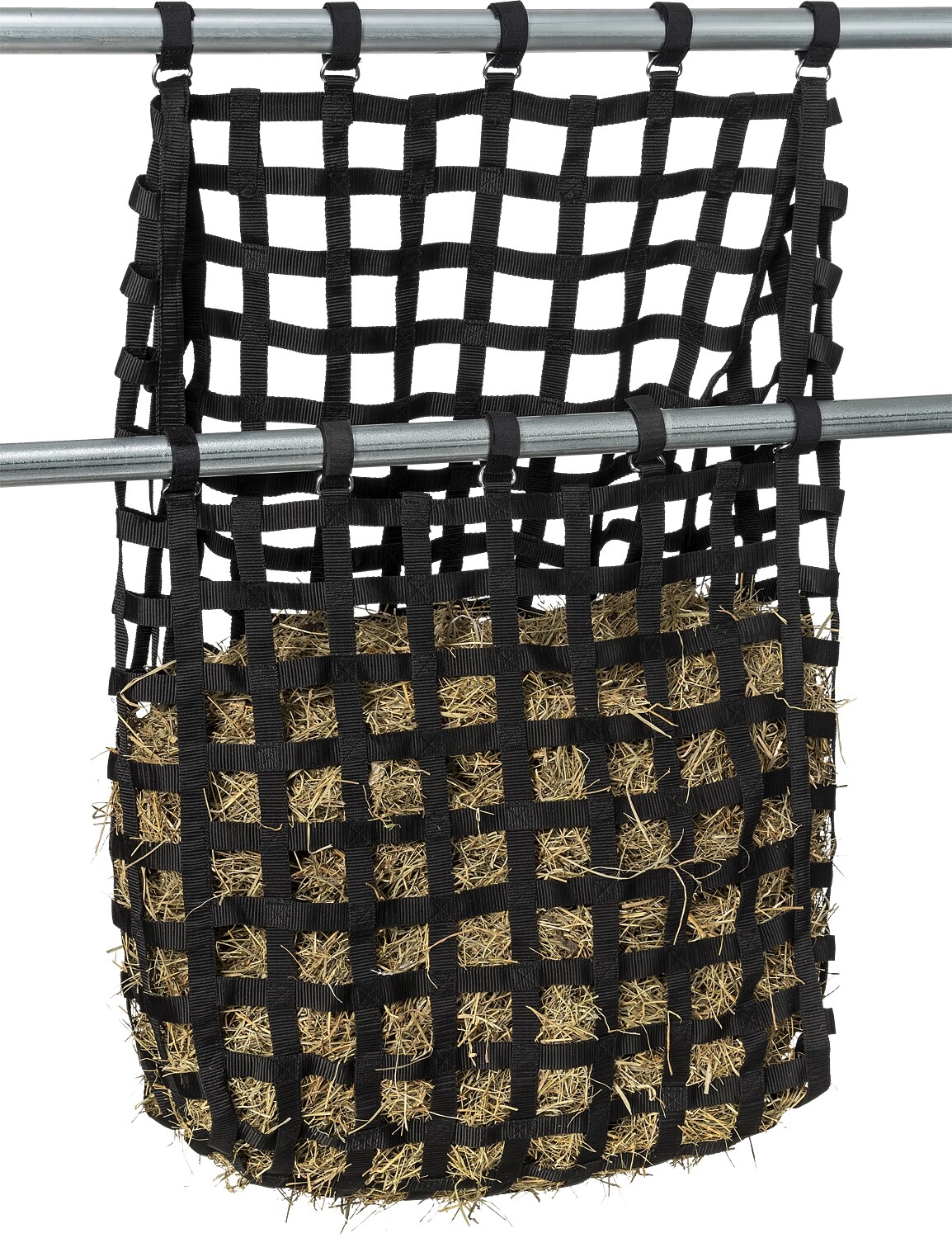 Hay Web Feeder Bag - Gate or Fence Feeder - 11" x 25" x 42" with 2" openings