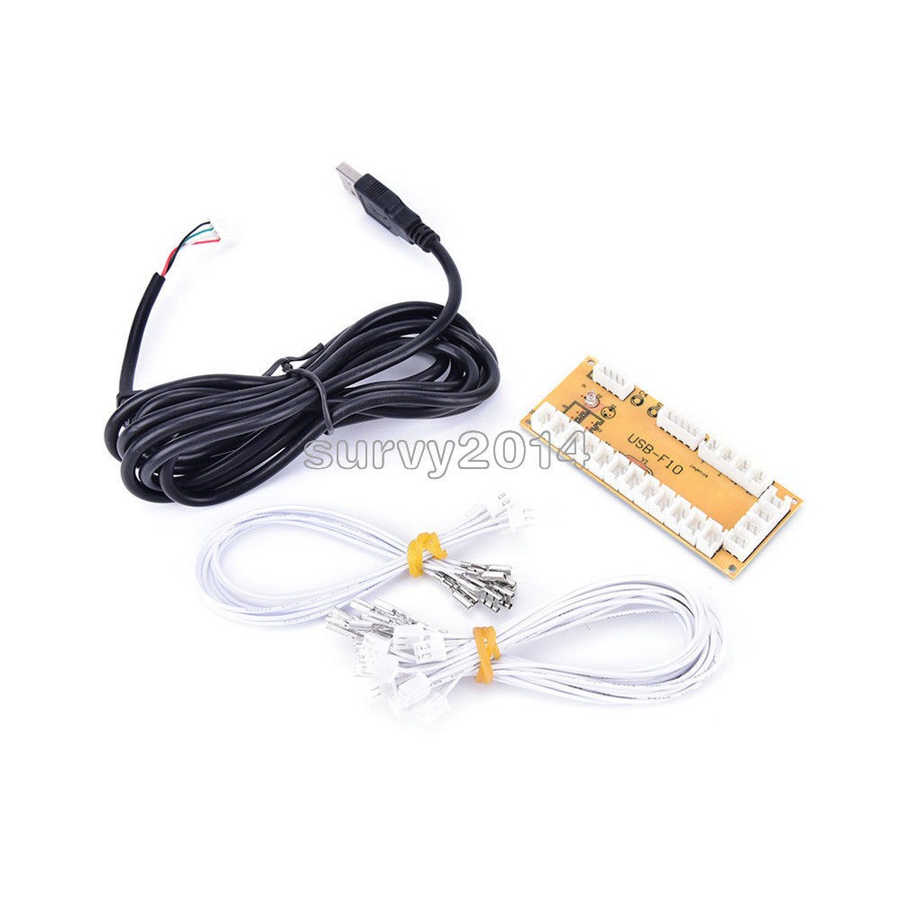 1PCS Zero Delay Arcade USB Encoder PC to joystick for MAME & Fight Stick Control