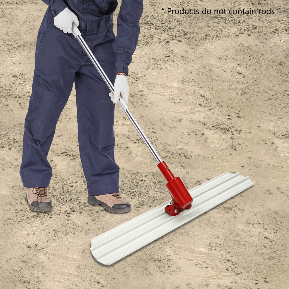 Manual Rectangular Concrete Trowel Round Ends Concrete Finishing Tool Trowel