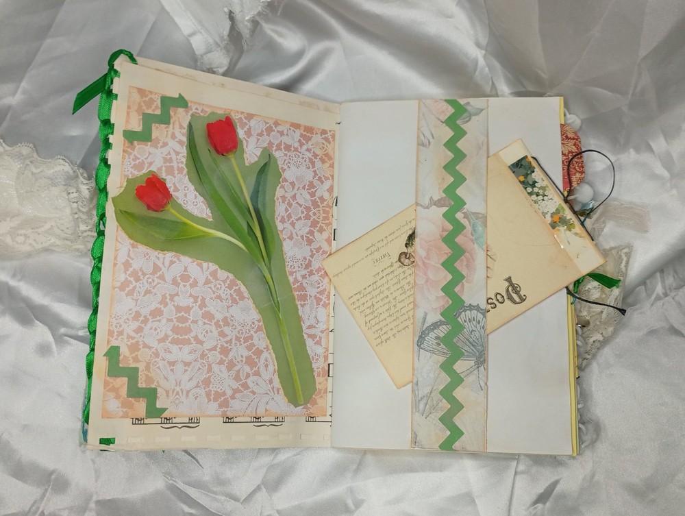 Junk Journal Eclectic With Lace