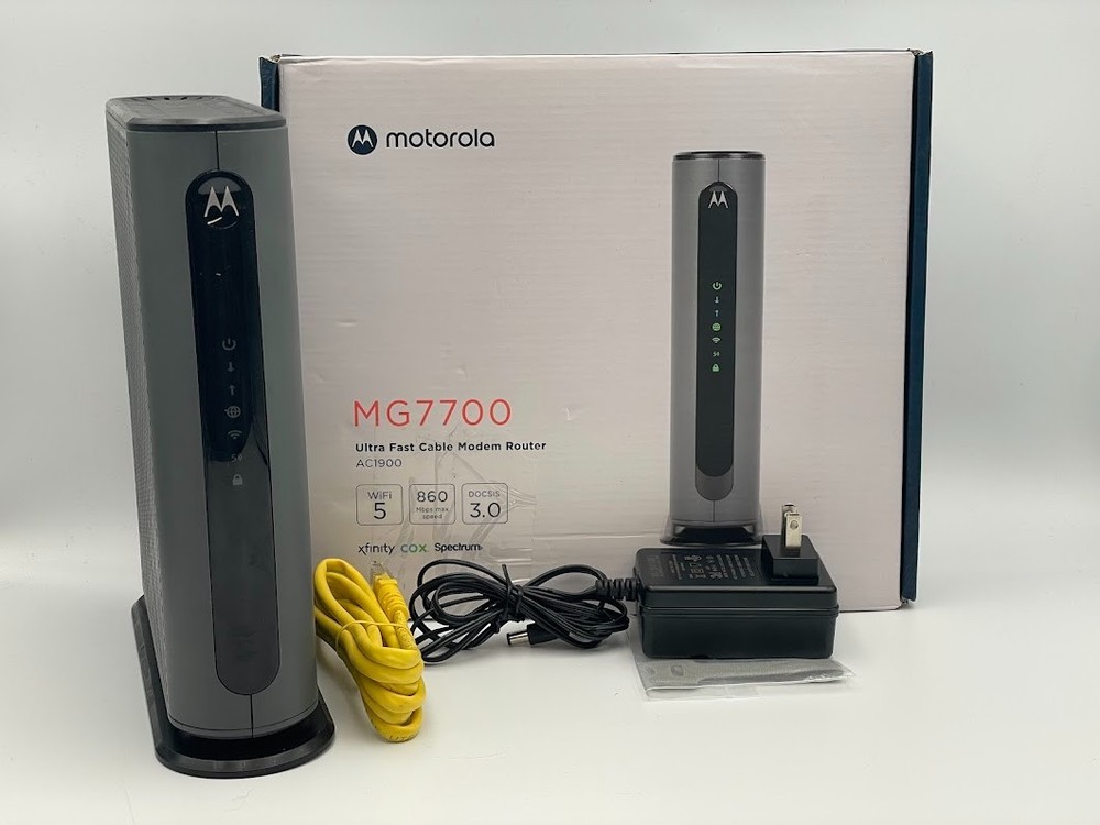 Motorola MG7700 Modem WiFi Router Combo