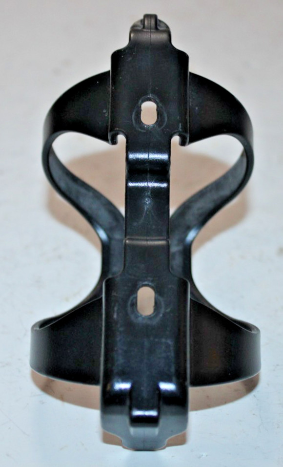 Zefal Spring Bottle Cage Flat Black Plastic Commuter Cafe Java Road Gravel MTB ~