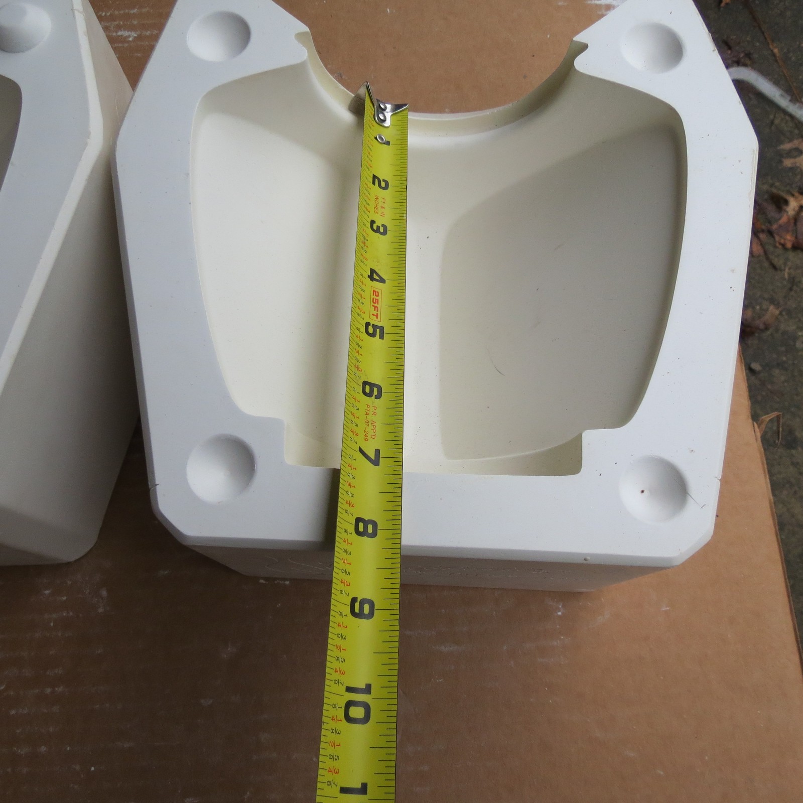 Duncan Vintage Large Square Jardiniere Slip Mold DM-861