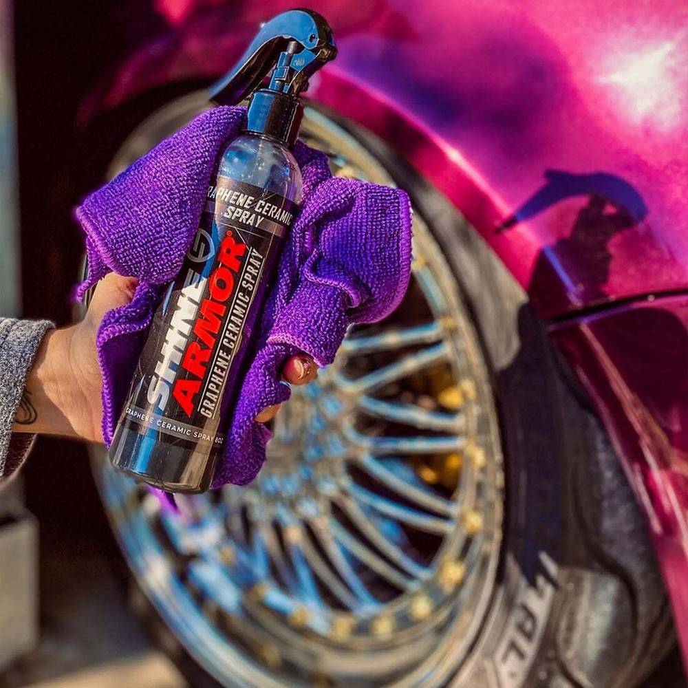 Shine Armor Graphene Ceramic Coating Spray Highly Concentrated Paint Protection