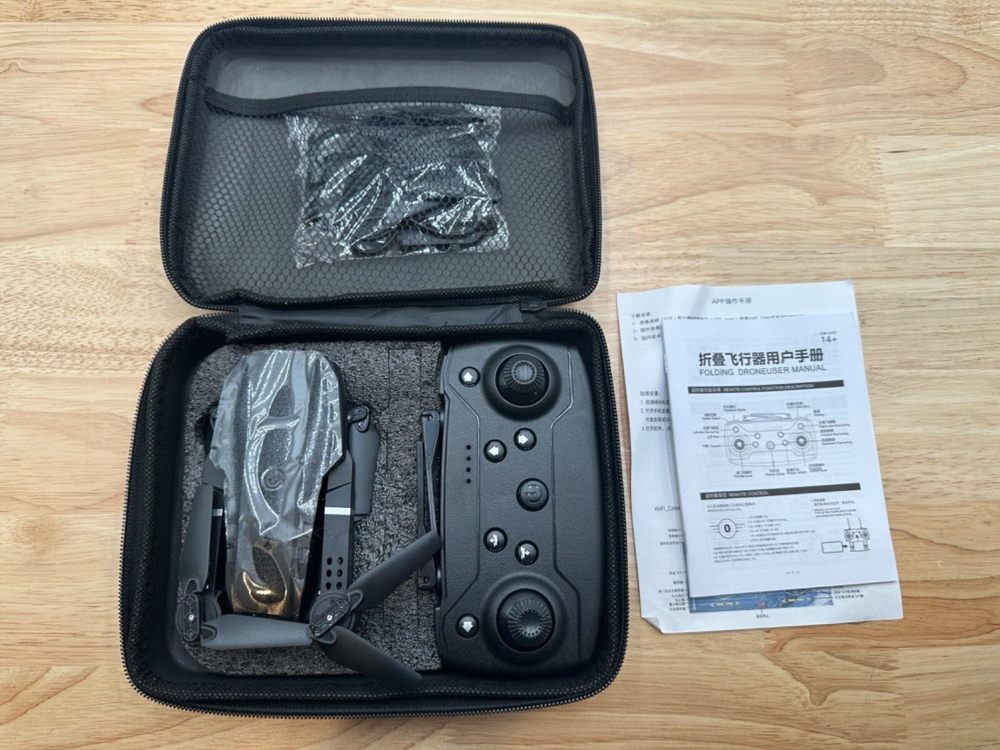 Drone With Dual 4K Camera, Foldable Quadcopter HD FPV Camera Remote Control