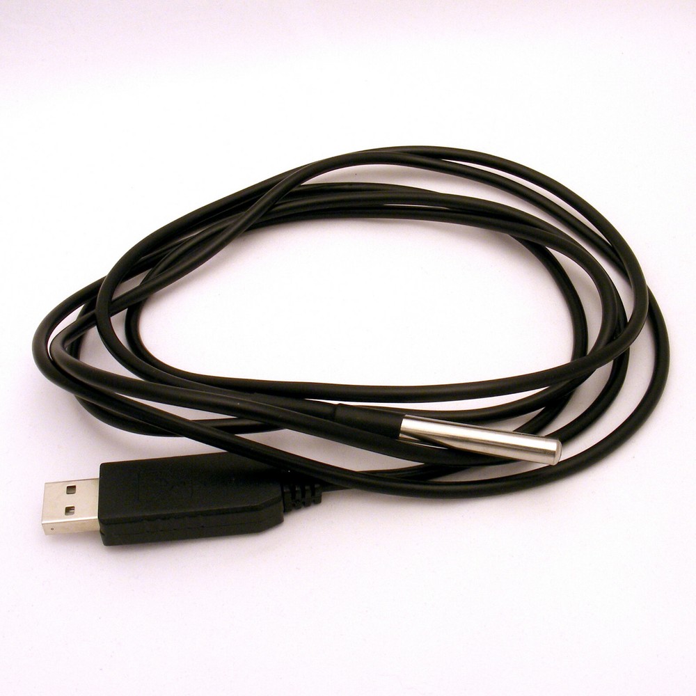 USB thermometer probe CH340 DS18B20 -55+125C for linux win pc mac