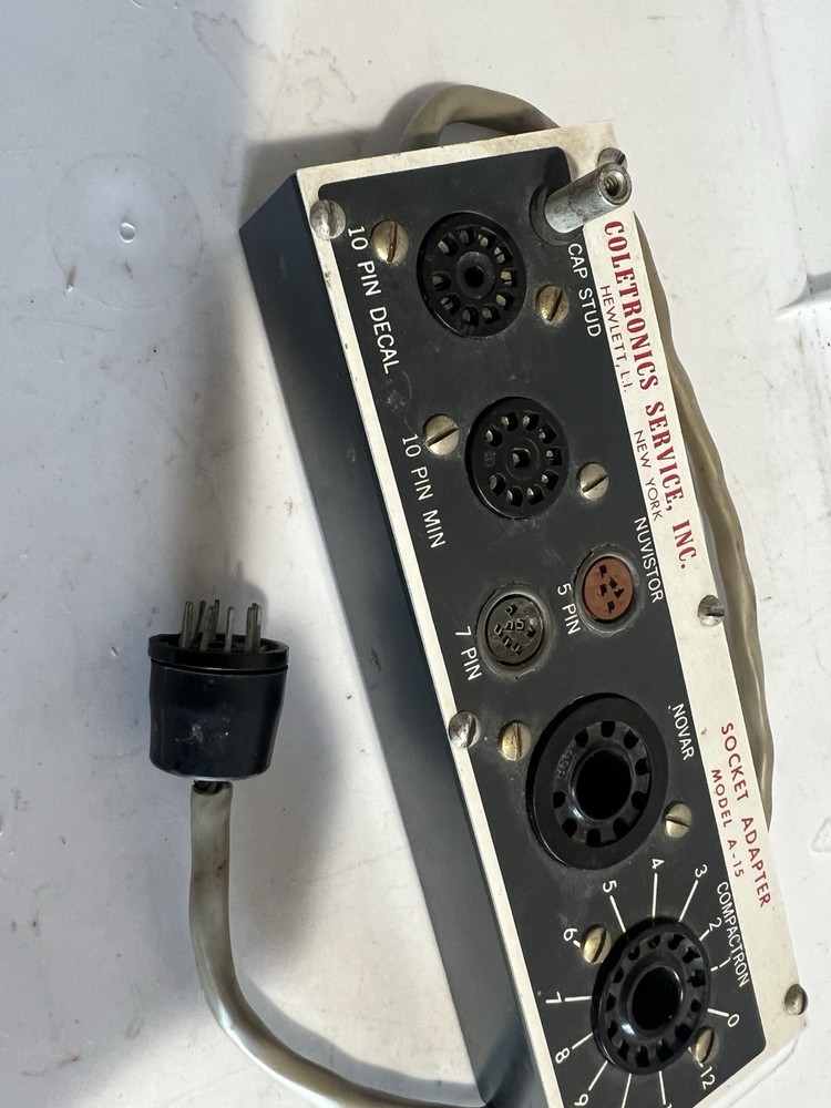 Coletronics Service Inc. Model A-15 Socket Adapter Untested