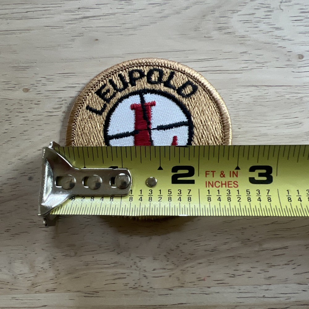 Vintage Leupold Scope Patch 2.5". New