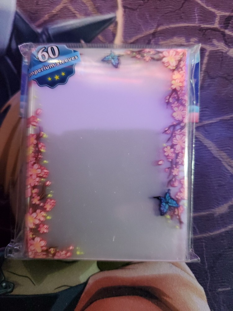 IMPERIUM DUELIST BORDER SLEEVES CHERRY BLOSSOM