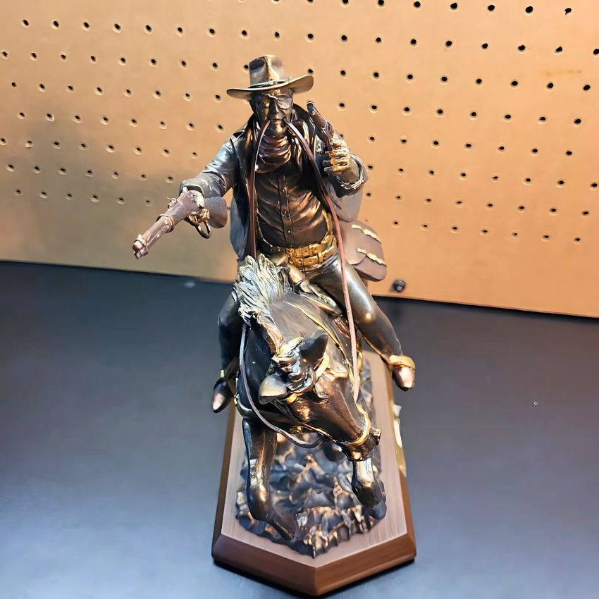 John Wayne Heroic Charge Sculpture