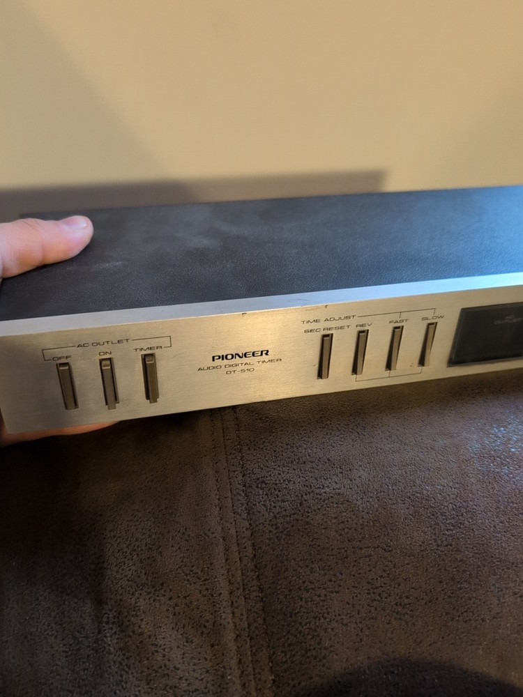 Pioneer Audio Digital Timer DT-510 Needs Battery Read Below