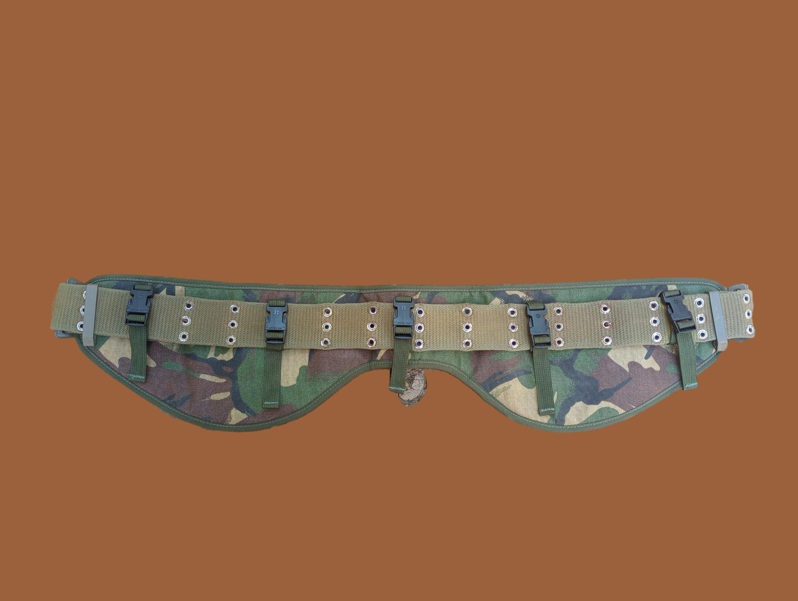 British Military Army Issue Hip Pad DPM Camouflage PLCE Hip Back Protection