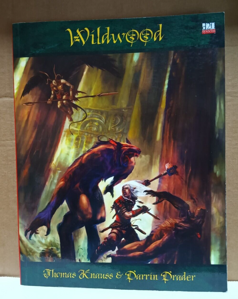 Wildwood d20 D&D rulebook