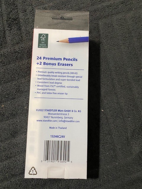 Staedtler the premium pencil hp 2 pack (54 pc)
