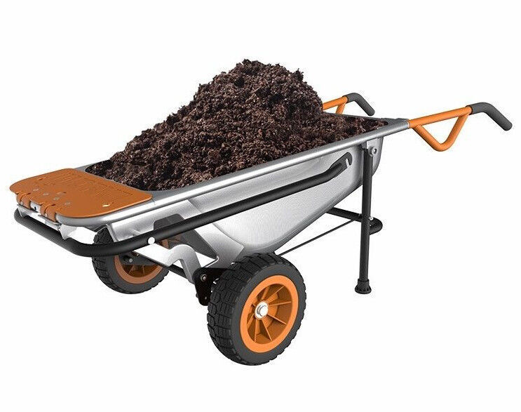WG050 WORX AeroCart: 8-in-1 All Purpose WheelBarrow Garden Yard Cart