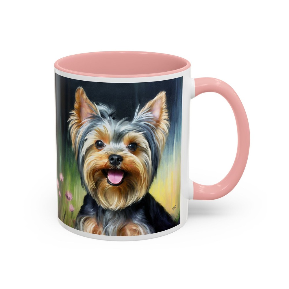 Yorkshire Terrier Ceramic Accent Coffee Mug