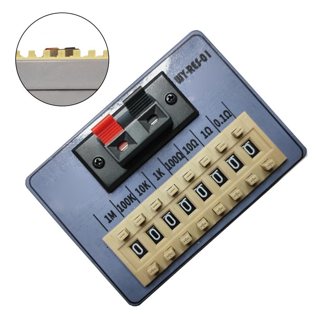 WY RES 01 Resistance Box with Eight Level Adjustment for Precise Testing