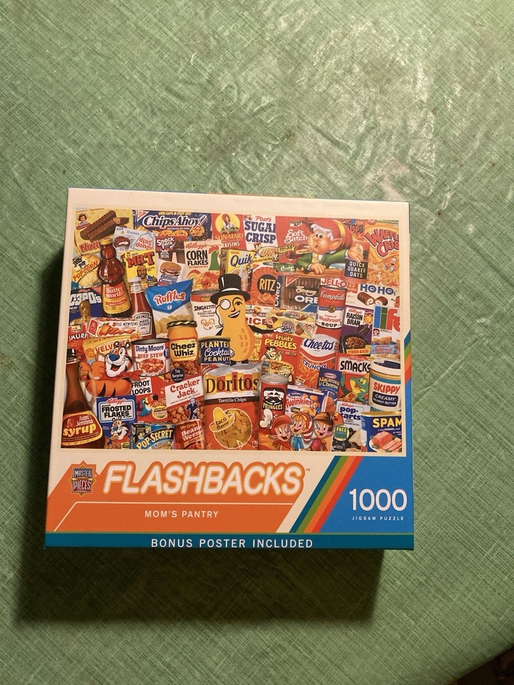 Master Pieces 71833 Flashbacks - Mom's Pantry 1000 Piece Jigsaw Puzzle