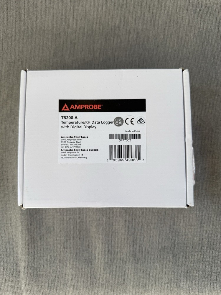 Amprobe TR200-A Temperature / RH Data Logger with Digital Display