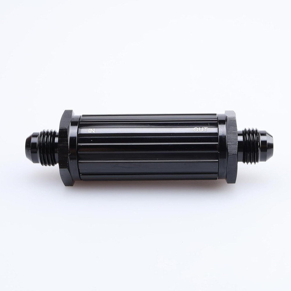 AN6 Aluminum Inline Fuel Filter