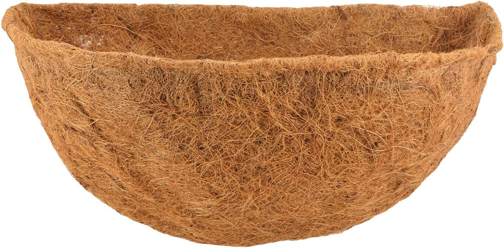 Extra Durable CB52 18-Inch Coco Liner for Half round Circle Wall Mounted Hanging