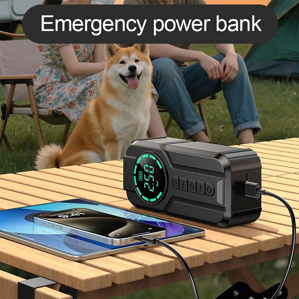 Car Jump Starter Booster Jumper Box Power Bank Battery Charger 100000mAh