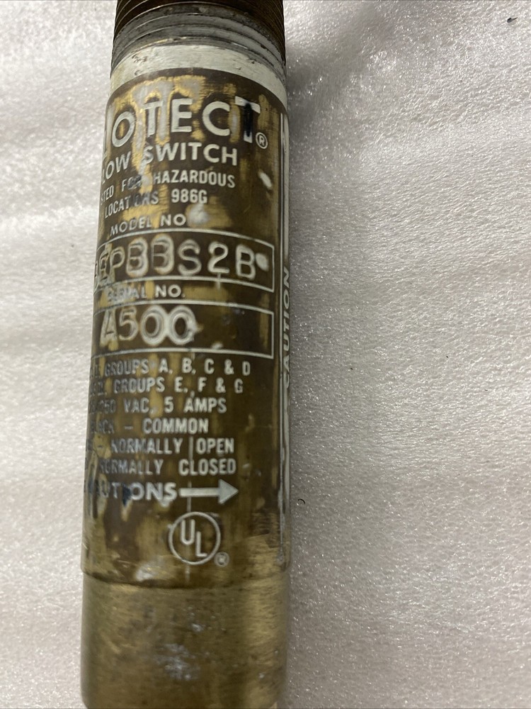 FLOTEC FLOW SWITCH V6EPBBS2B A500