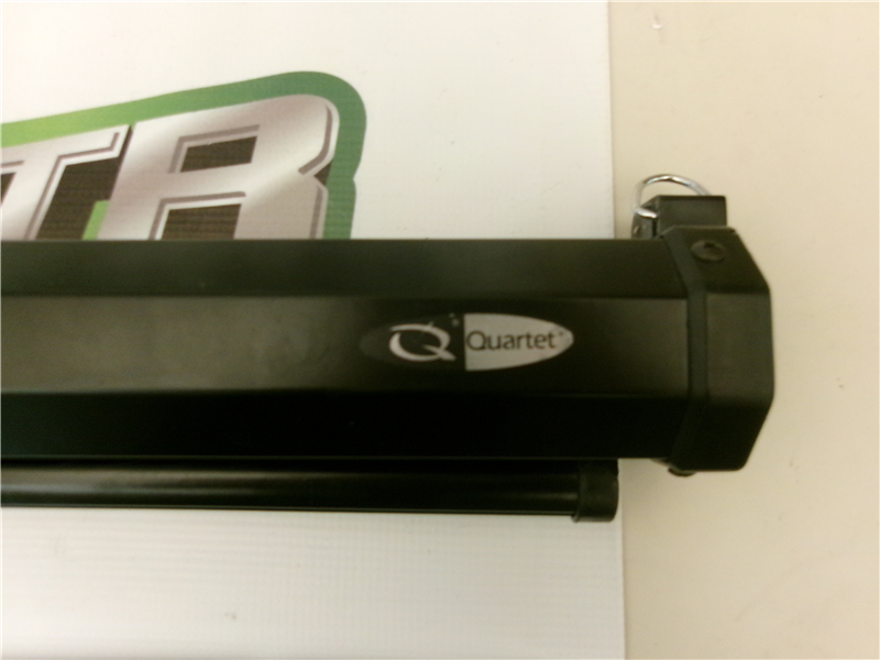 Vintage Quartet Wall/Ceiling Projection Screen, 96" x 96", Matte Surface