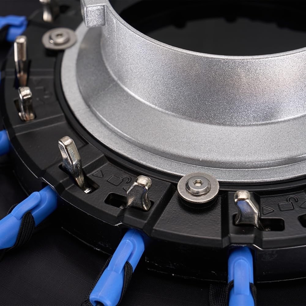 Circular Softbox with Honeycomb Grid for Bowens Mount
