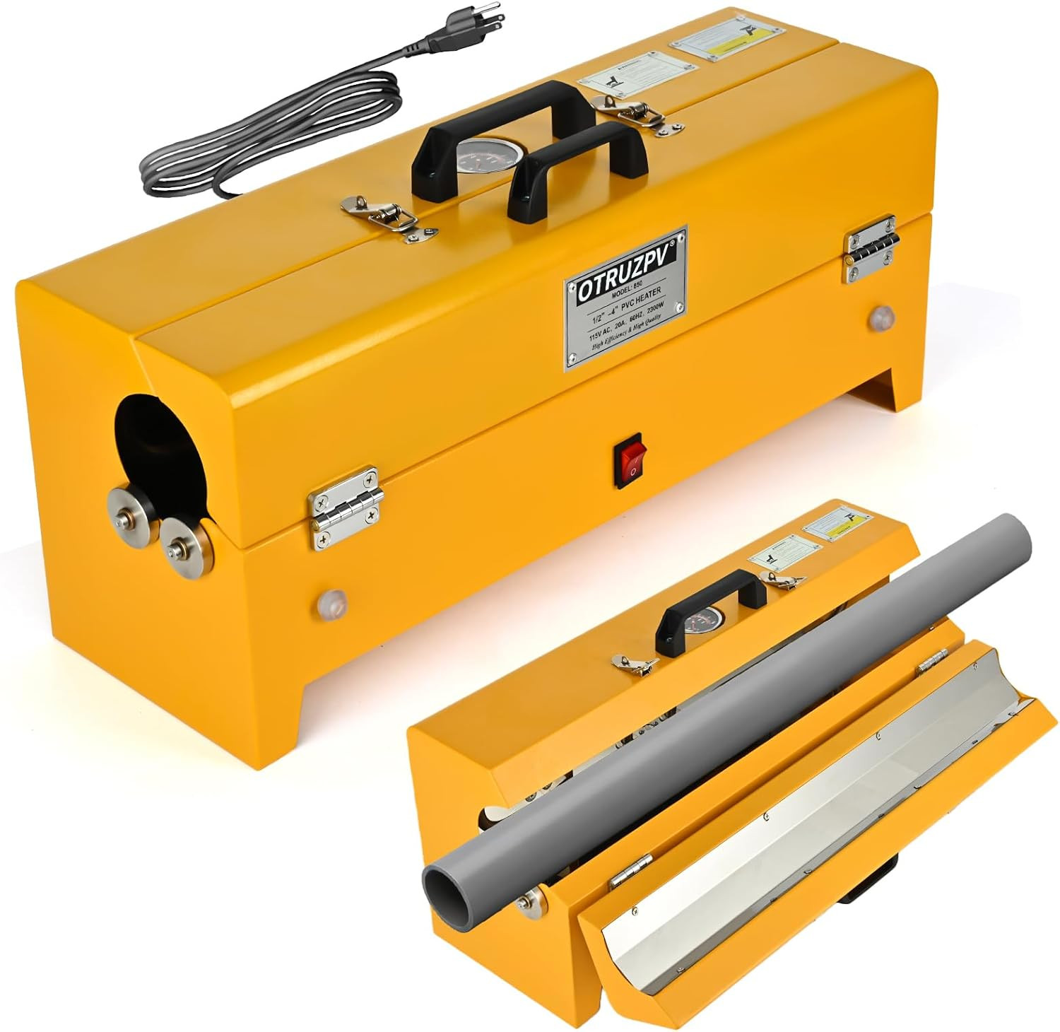 1/2"–2" PVC Conduit Heater Box Electric PVC Bender Tool for Schedule 40/80