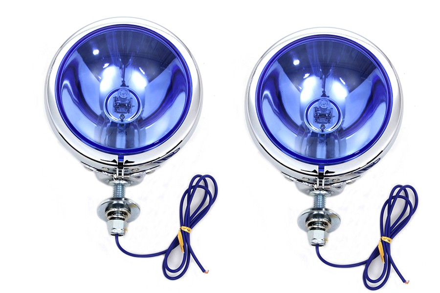 H-3 Spotlamp Set fits Harley Davidson