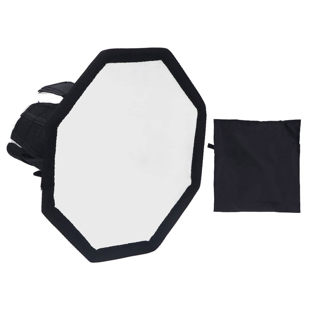 Camera Softbox Nylon Octagonal 20cm Foldable Flash Light Diffuser Softbox